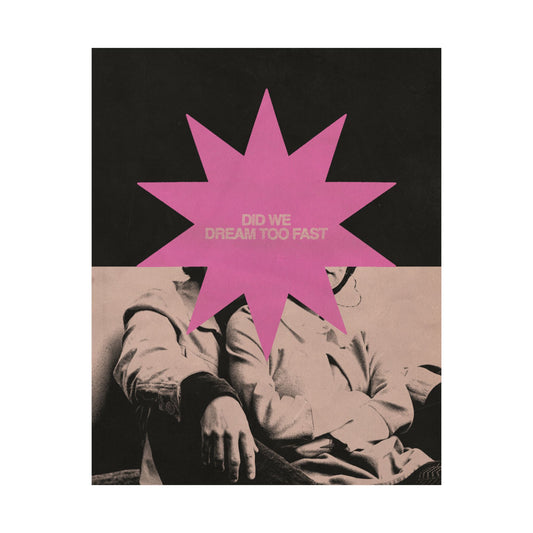 did we dream too fast - print